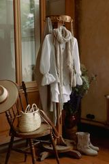 Ellitia linen shirt, white