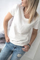 Bamboo basics t-shirt, white