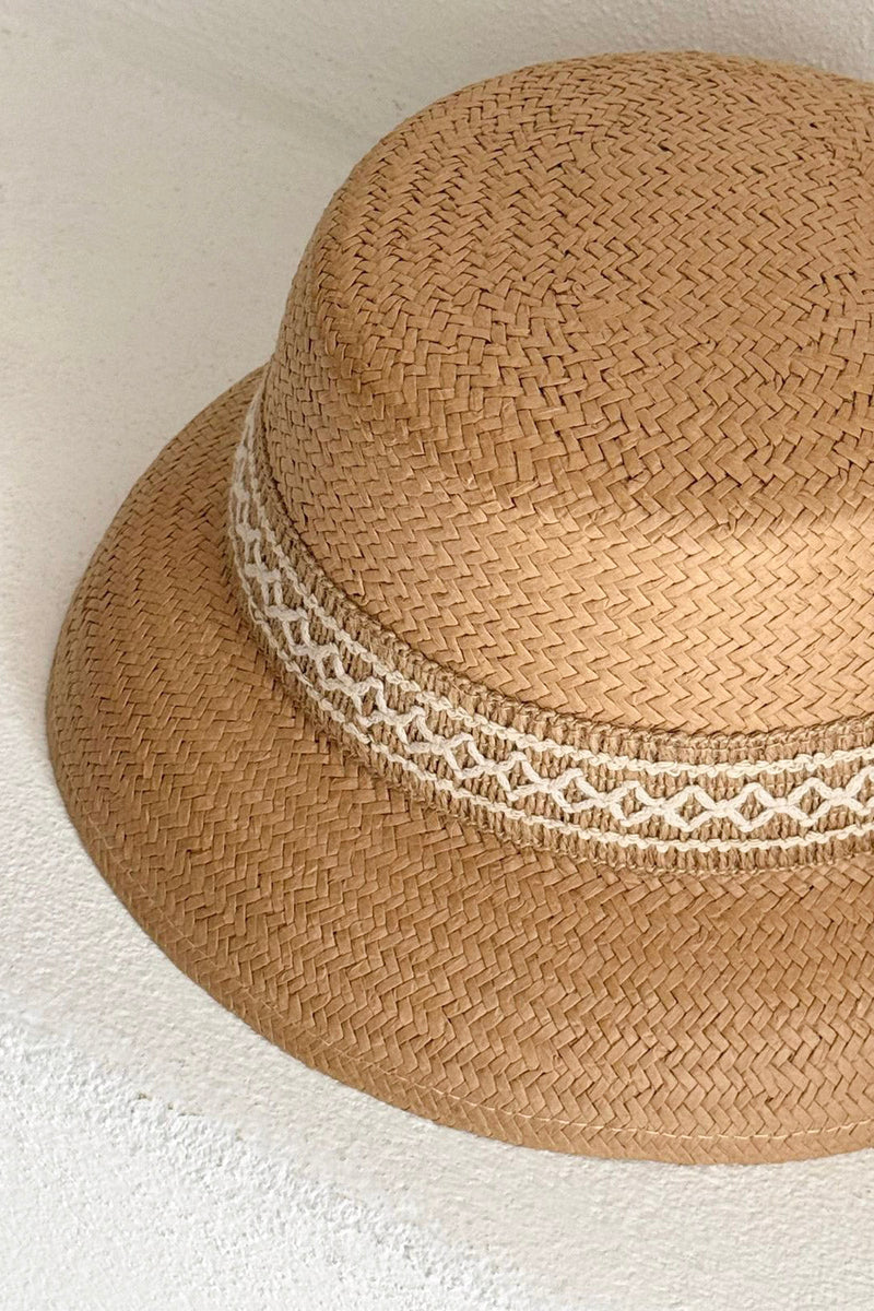 Pasadena bucket hattu, dark natural
