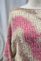 Eloria jumper, pink/brown