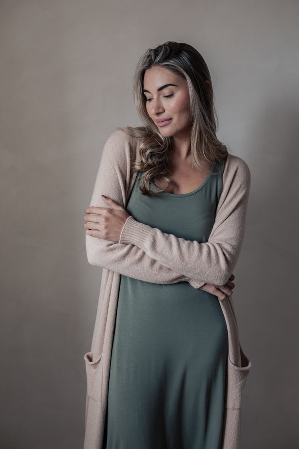Bamboo Glow mekko, camo green