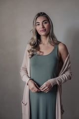Bamboo Glow mekko, camo green
