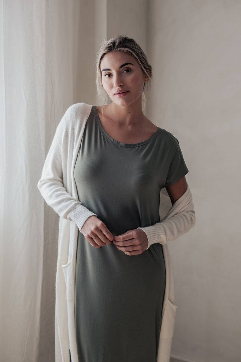 Bamboo Breeze mekko, camo green
