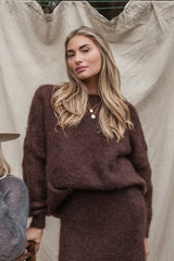 Bubble dream jumper, espresso