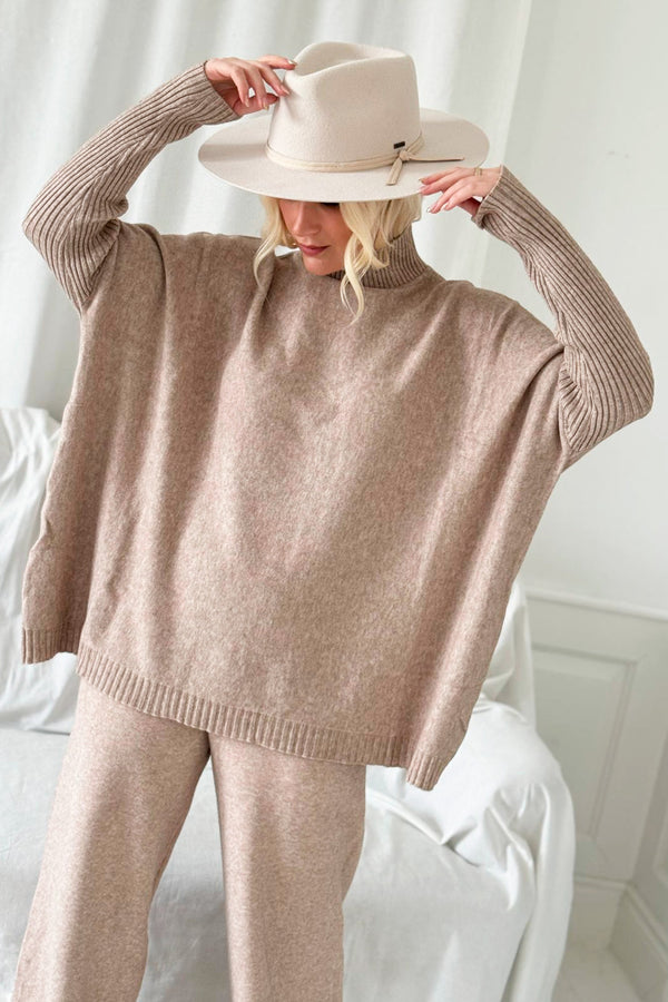 Ada polo knit, beige