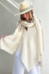 Bettany poncho, ivory