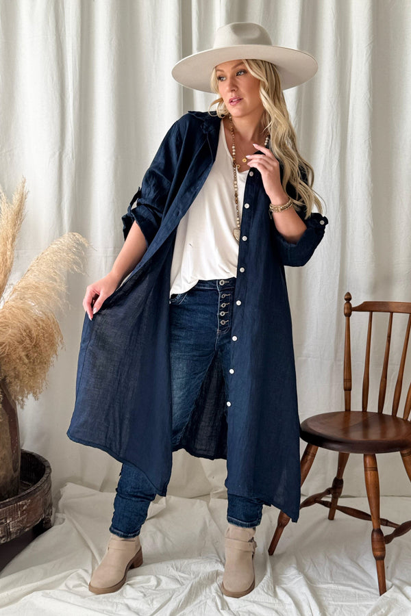 Adele paitamekko, navy