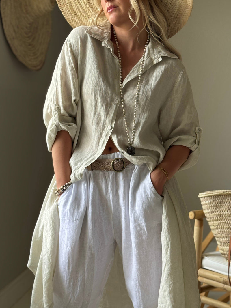 Adele paitamekko, beige