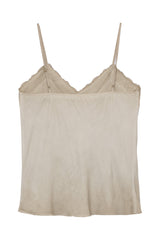 Allure satiinitoppi, beige