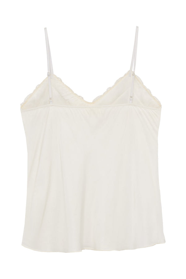 Allure satiinitoppi, off white