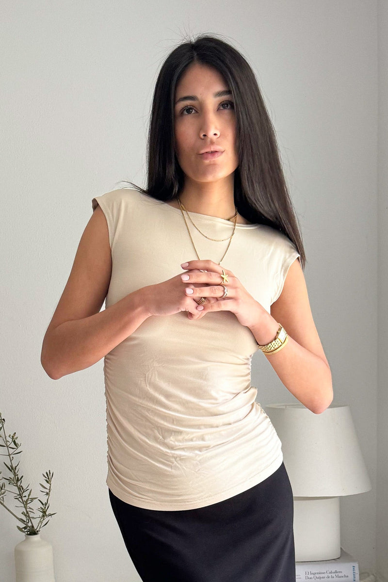 Bamboo Alora paita, beige