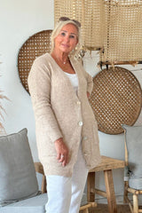 Alpaca dream neuletakki, beige