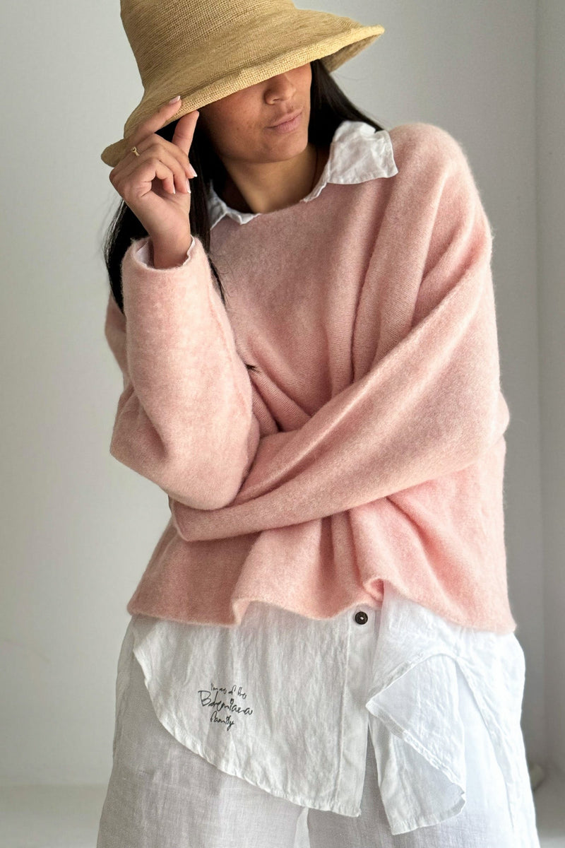 Angie jumper, soft pink