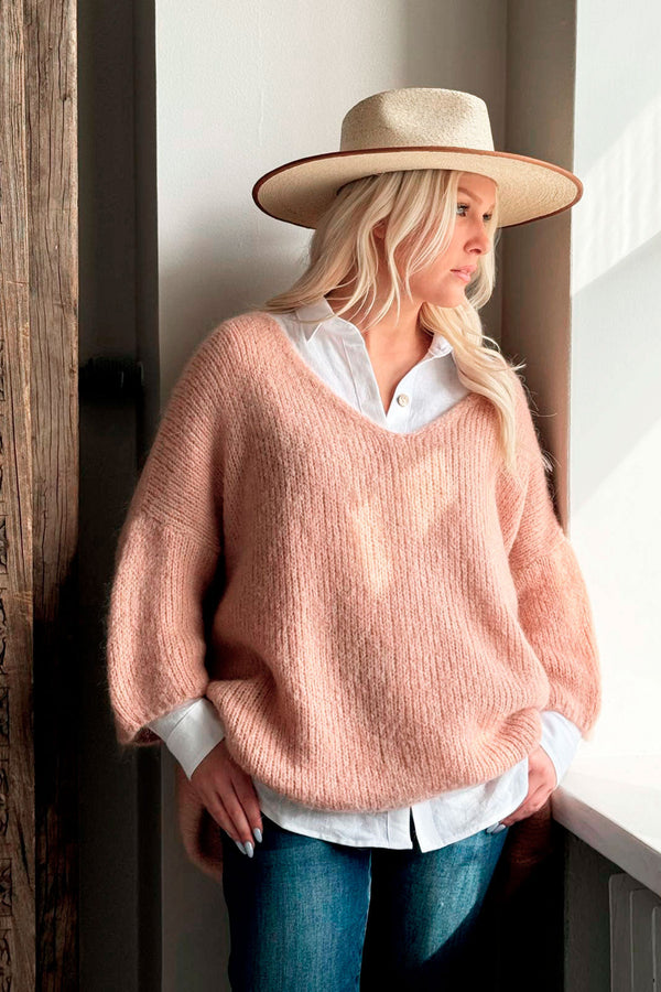 Arlo jumper, rose