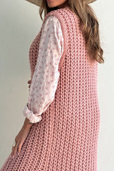 Aurelle cardigan, rose