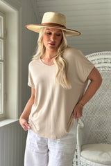 Avril modal t-shirt, beige