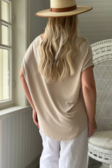 Avril modal t-shirt, beige