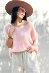 Adore me knit vest, rose