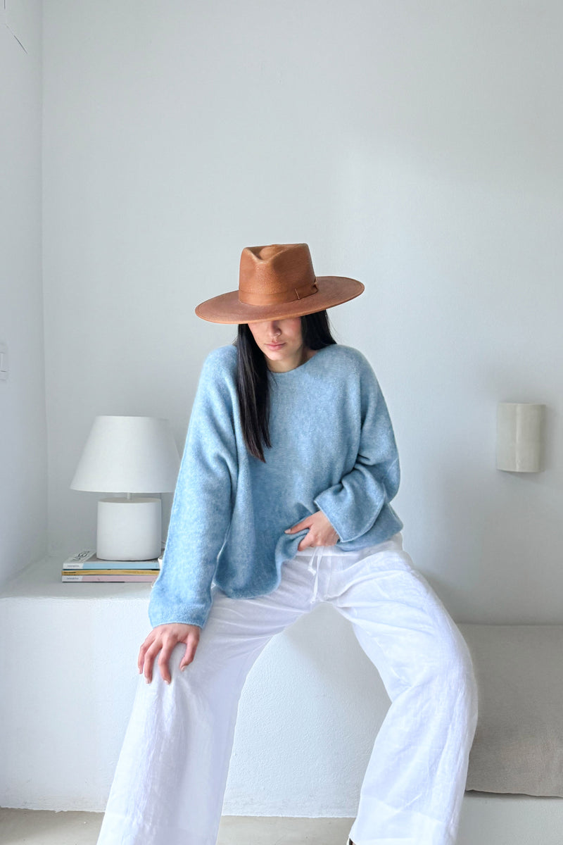 Angie jumper, ice blue