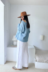 Angie jumper, ice blue