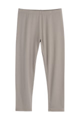 Bamboo leggings midi, taupe