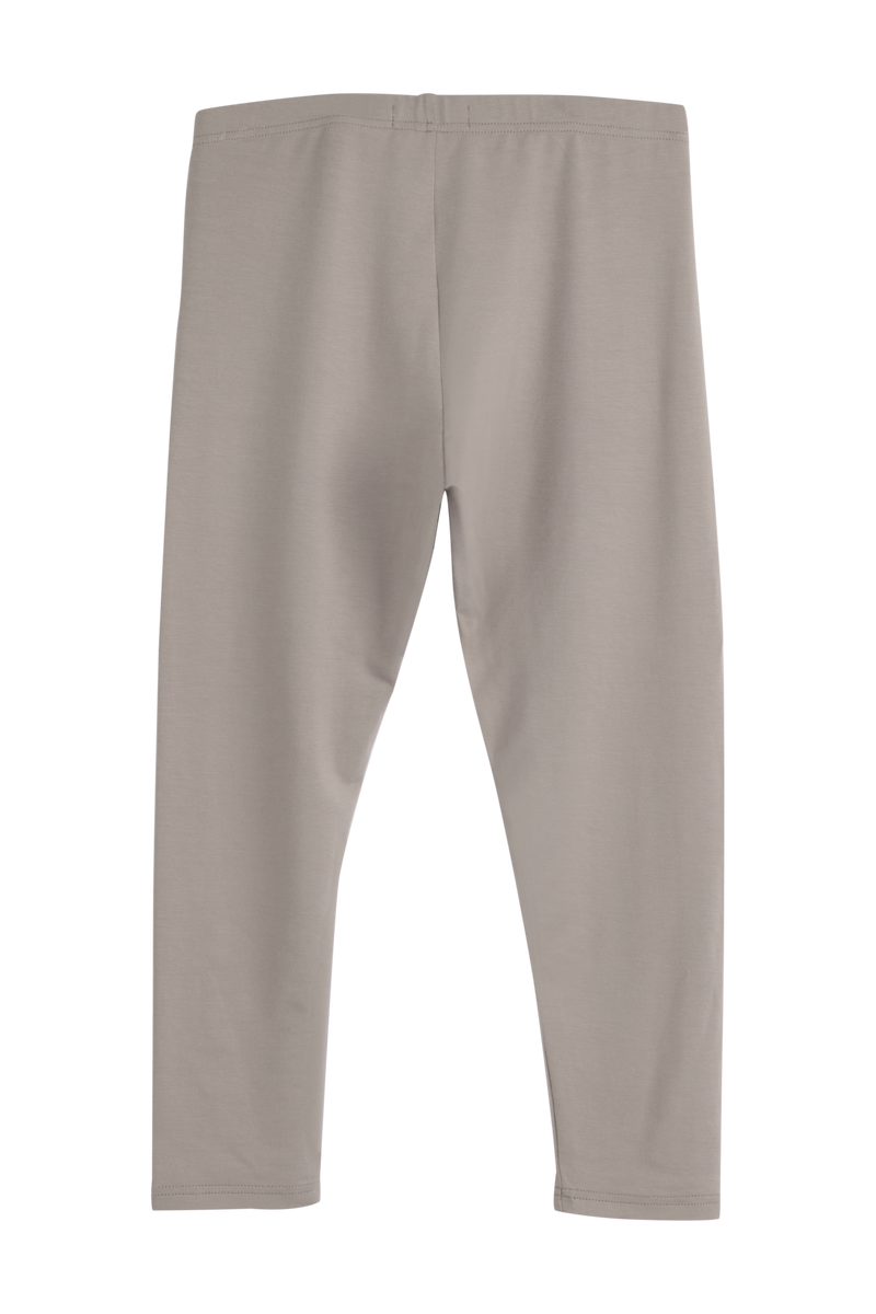 Bamboo leggings midi, taupe
