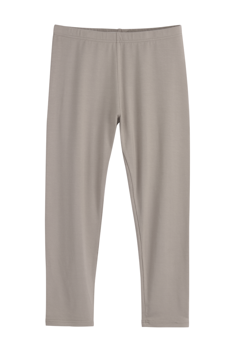 Bamboo leggings midi, taupe