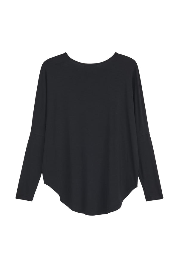 Bamboo Yoga shirt, black