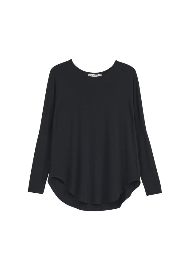 Bamboo Yoga shirt, black
