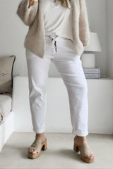 Bengaline joggers, white