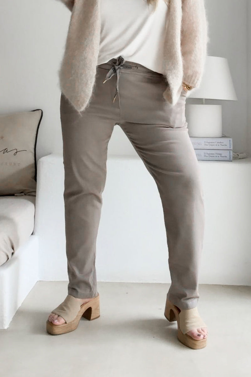 Bengaline joggers, taupe