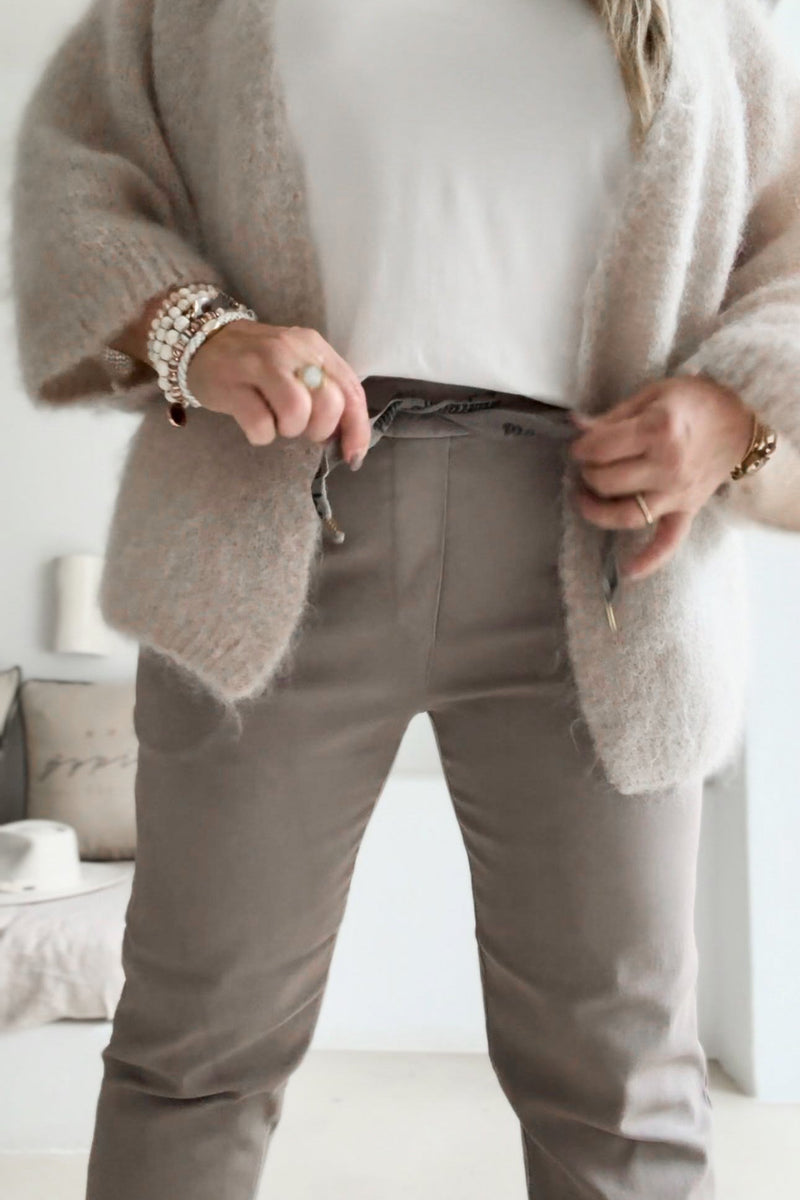 Bengaline joggers, taupe