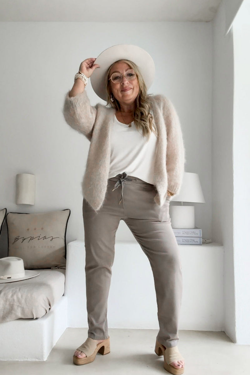 Bengaline joggers, taupe