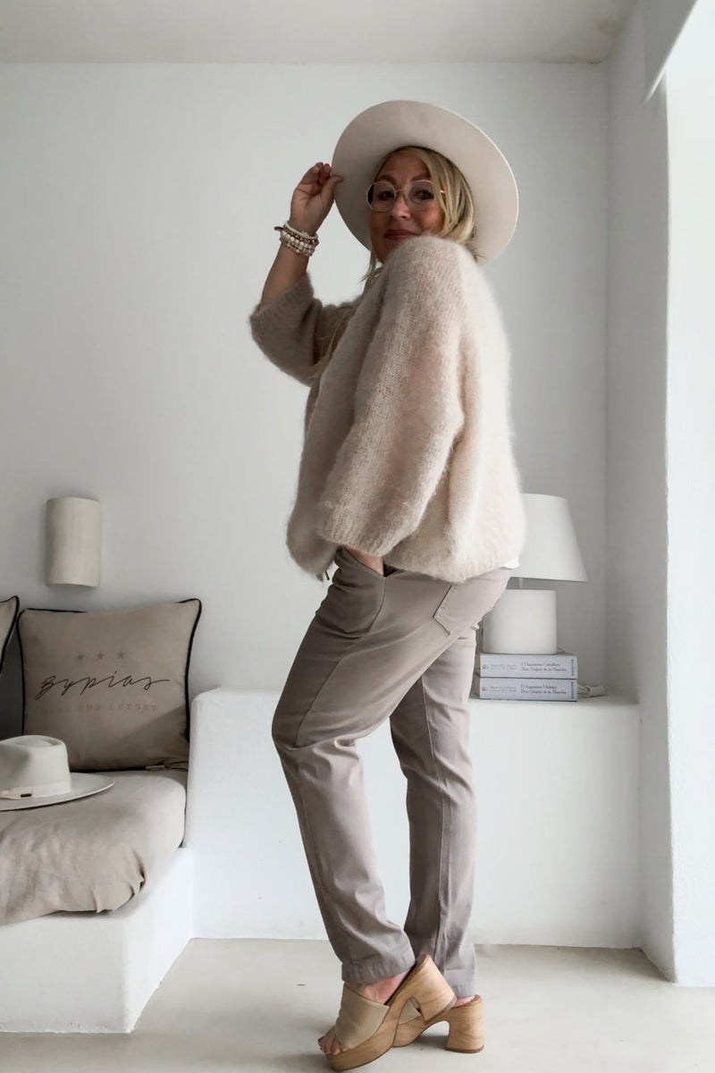 Bengaline joggers, taupe