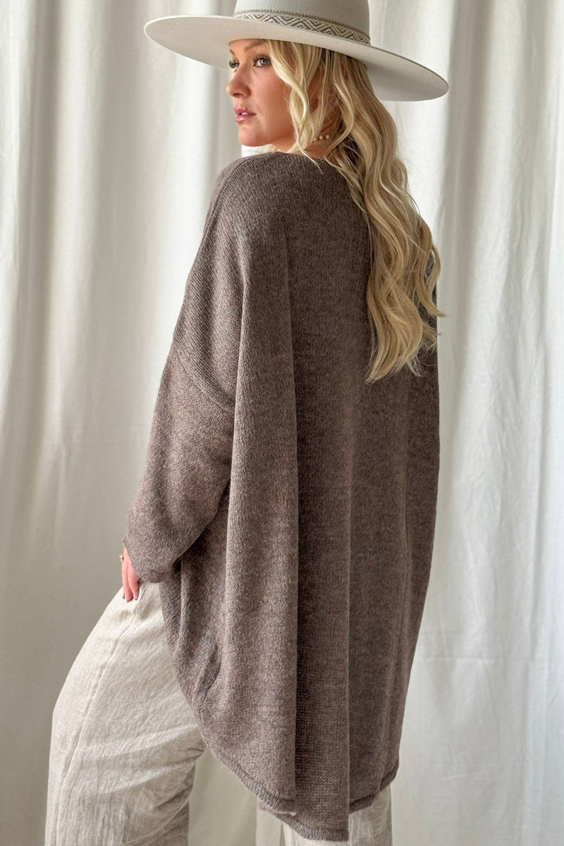 Blaire neule, taupe