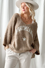 Bohemiana star knit, beige