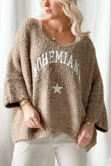 Bohemiana star knit, beige