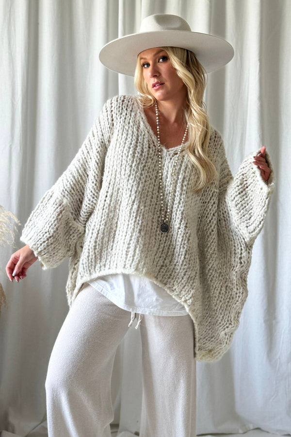 Boho Romance neule, beige