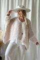 Boho Romance neule, pink