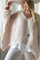 Boho Romance neule, pink
