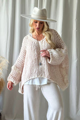 Boho Romance neule, pink