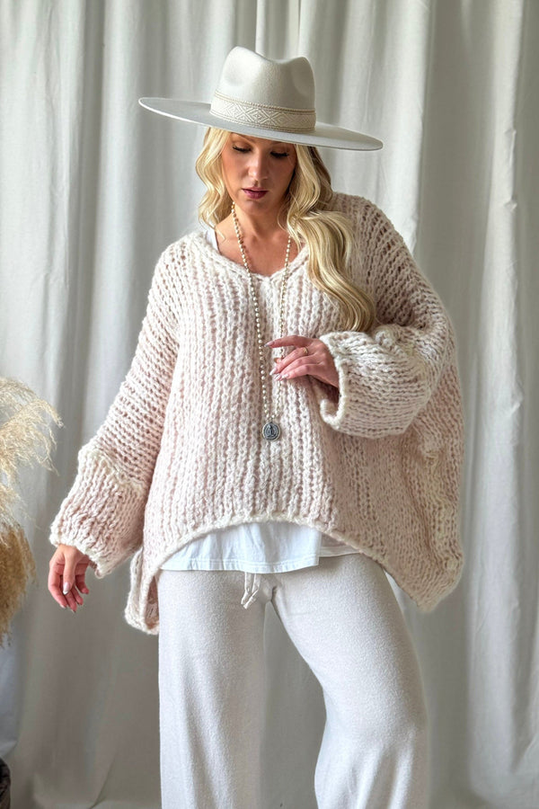 Boho Romance neule, pink