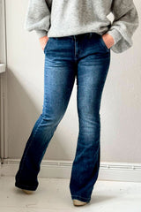 Bootcut jeans, denim