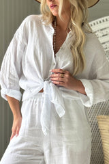 Breezy shirt, white