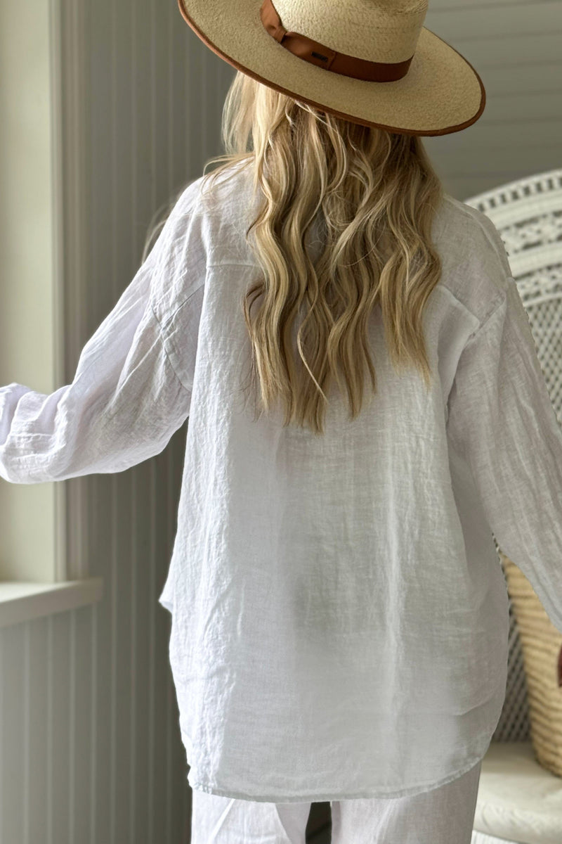 Breezy shirt, white