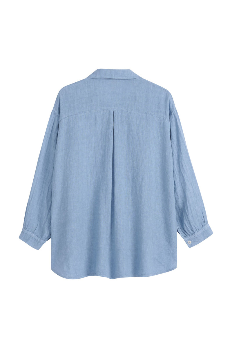 Breezy shirt, denim blue