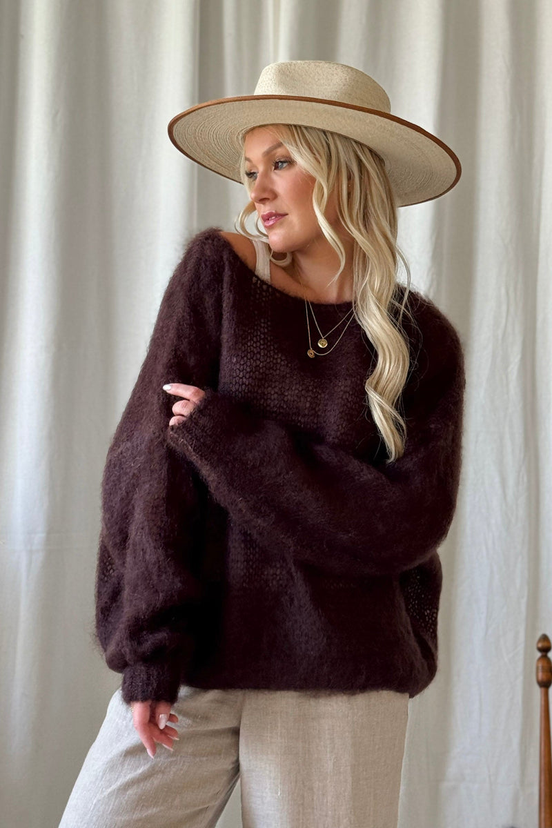 Bubble dream jumper, espresso