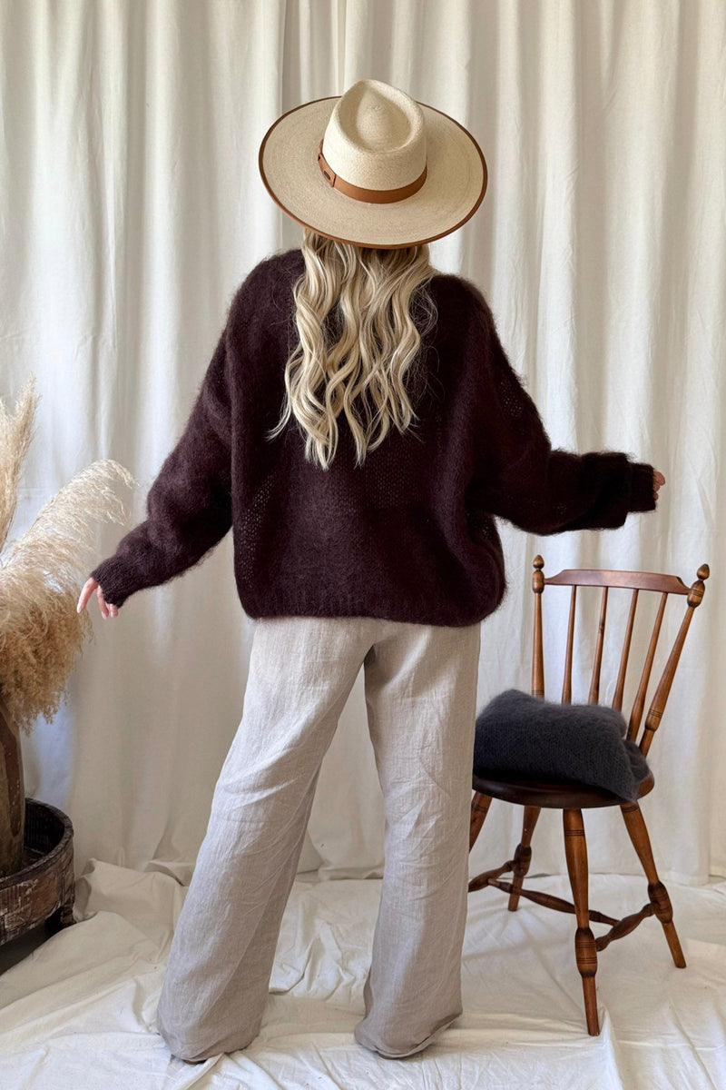 Bubble dream jumper, espresso