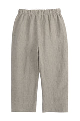 Bypias casual linen joggers, pinstripe