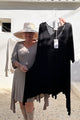 Cadena tunic, black